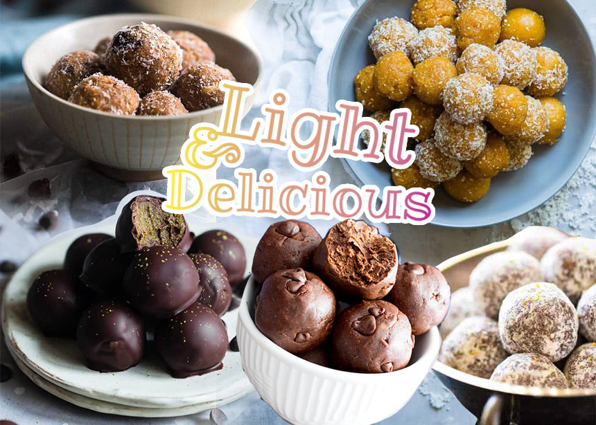 Light συνταγές για energy balls! Φτιάξε μόνη σου το πιο υγιεινό και θρεπτικό σνακ που βλέπεις στο instagram