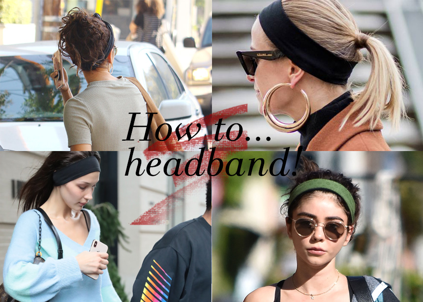 Αυτό το Σαββατοκύριακο φοράμε όλες headband στα μαλλιά! Να πώς!