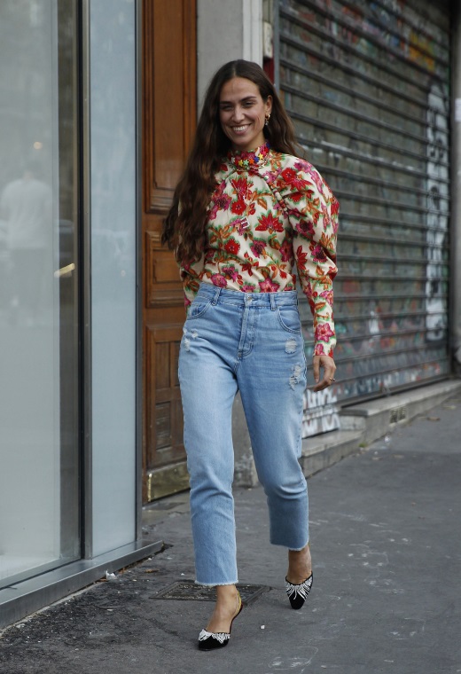 Παρίσι με floral top