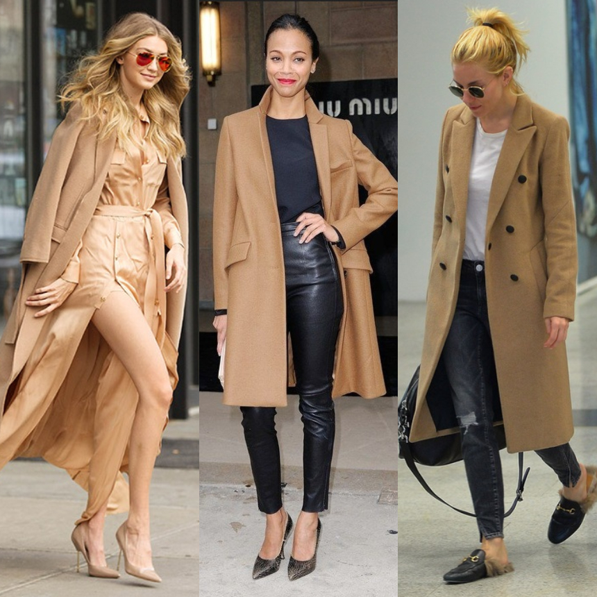 Οι σταρ επιλέγουν camel coat