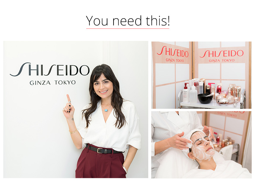 Αυτά είναι τα βήματα που θα κάνουν την επιδερμίδα σου να λάμψει αυτές τις γιορτές. Με υπογραφή Shiseido!