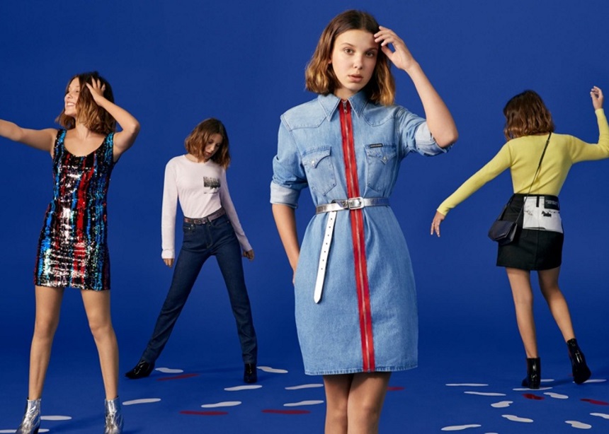 Η Millie Bobby Brown πρωταγωνιστεί στην πιο in fashion και πολύχρωμη χριστουγεννιάτικη καμπάνια