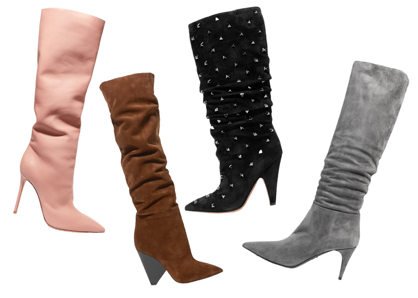 Slouchy boots: Ένας οδηγός αγοράς με τα πιο ωραία ζευγάρια που θα βρεις στο Net-a-Porter