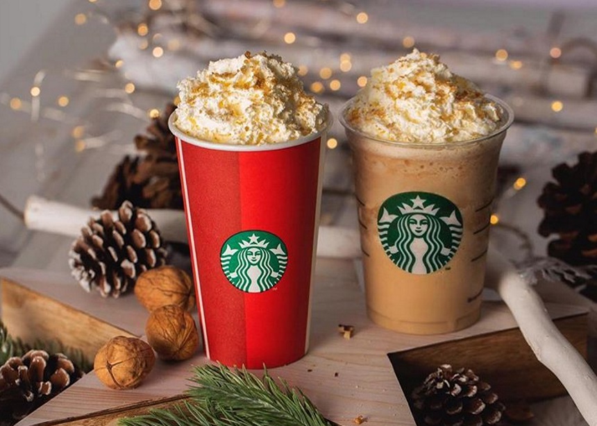 Τα Starbucks μοιράζονται μαζί μας τη μαγεία των Χριστουγέννων!