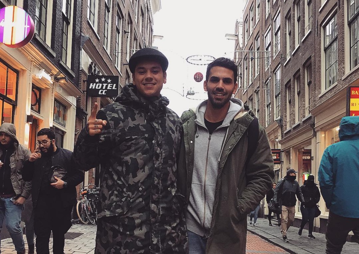 Οι διασκεδαστικές στιγμές του Mike και του Γιώργου Λέντζα στο Άμστερνταμ