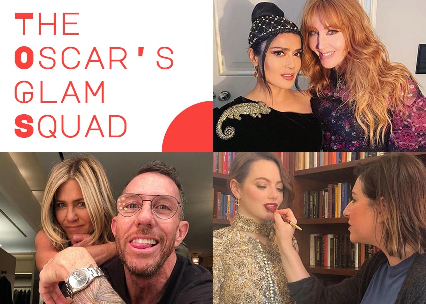 Glam squad: οι beauty expert που πρέπει να ακολουθήσεις στο instagram για να δεις την προετοιμασία των διασήμων για τα Όσκαρ!