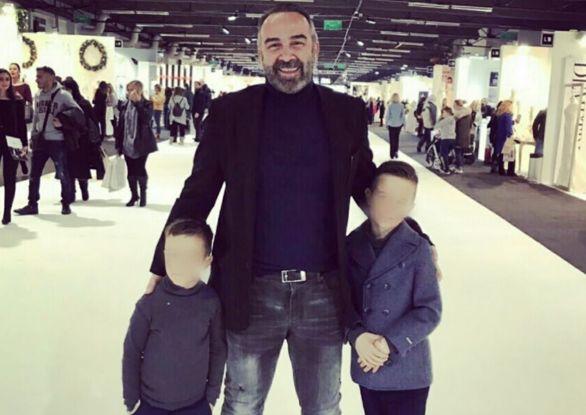 Γρηγόρης Γκουντάρας: Στο γήπεδο μαζί με τους γιους του! [pics]