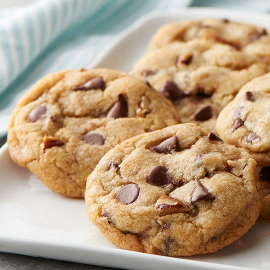 Μαλακά cookies με κομματάκια σοκολάτας