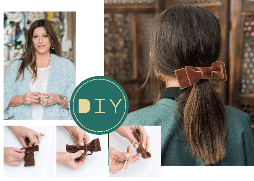 Η Πόπη Αναστούλη σου δείχνει βήμα – βήμα πως να φτιάξεις ένα αξεσουάρ για τα μαλλιά με φιόγκο!