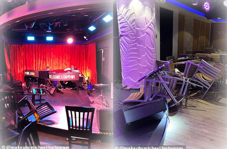 Πανικός και τρόμος σε κρουαζιερόπλοιο – Το έκαναν… «καρυδότσουφλο» ισχυροί άνεμοι – video