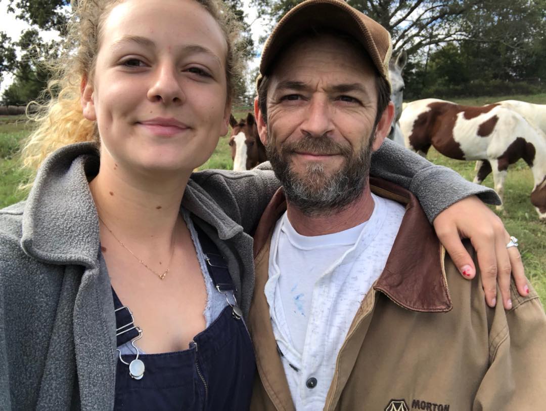 Ραγίζει καρδιές η 18χρονη κόρη του Luke Perry που πέθανε ξαφνικά στα 52 του χρόνια! Η συγκινητική φωτογραφία