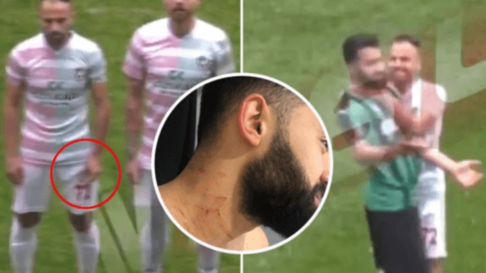Σοκ στην Τουρκία! Ποδοσφαιριστής με λεπίδα στο γήπεδο – video | tlife.gr Σοκ στην Τουρκία! Ποδοσφαιριστής με λεπίδα στο γήπεδο – video | tlife.gr
