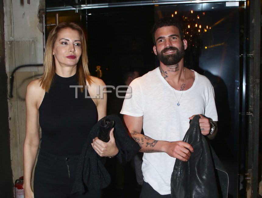Μαρία Καλάβρια – Δημήτρης Αλεξάνδρου: Διασκέδαση μέχρι το πρωί για το ερωτευμένο ζευγάρι! Φωτογραφίες
