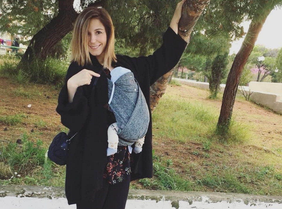 Κατερίνα Παπουτσάκη: Οι βόλτες με τον νεογέννητο γιο της και η επιστροφή στα κιλά της ένα μήνα μετά τη γέννησή του! [pics]