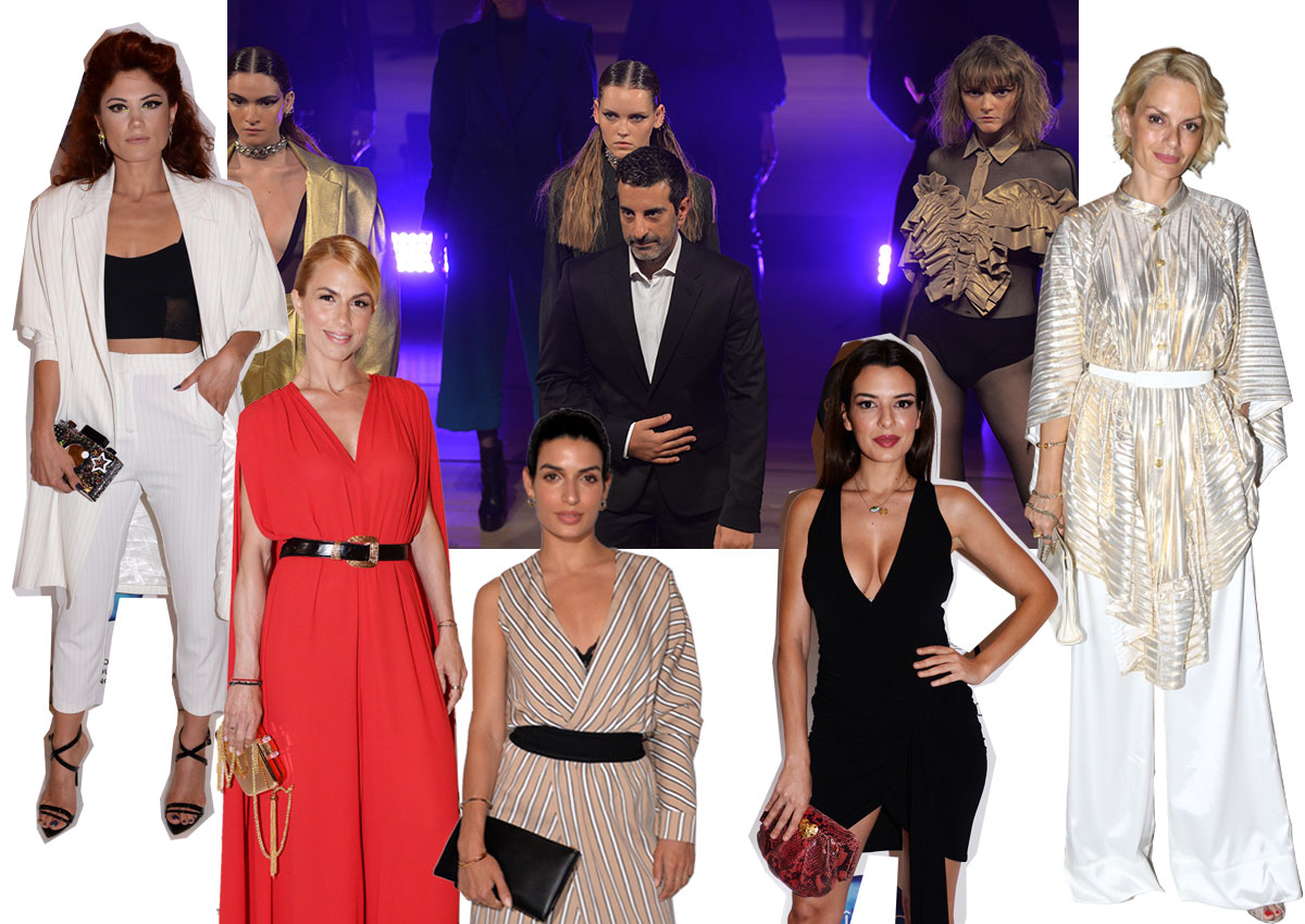 Λαμπερές παρουσίες στο fashion show του Stelios Koudounaris! Φωτογραφίες