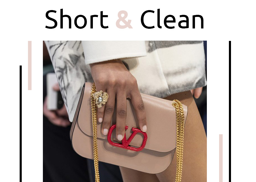 Short and clean: 10 ιδέες για να εμπνευστείς για το επόμενό σου μανικιούρ, ειδικά αν έχεις κοντά νύχια!