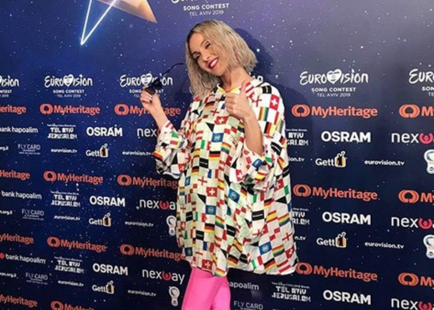 Τι φόρεσε η Tamta στην press conference της Eurovision