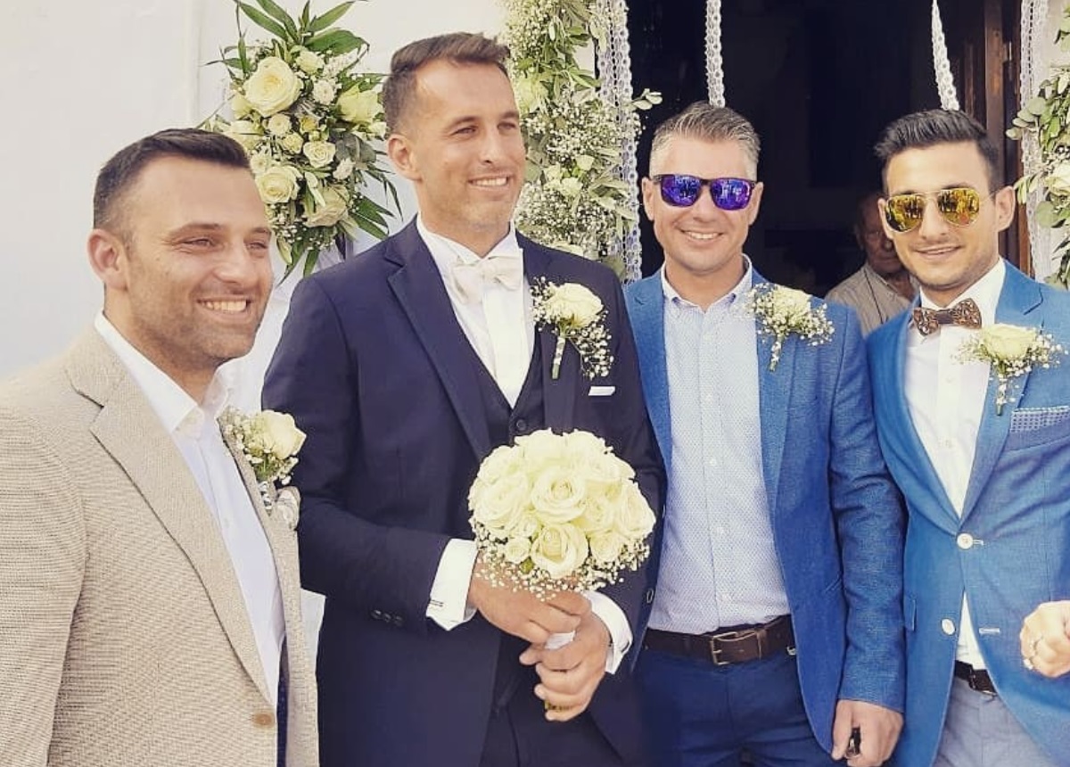 Ο Κωνσταντίνος Συμεωνίδης από το Masterchef έγινε κουμπάρος! [pics]