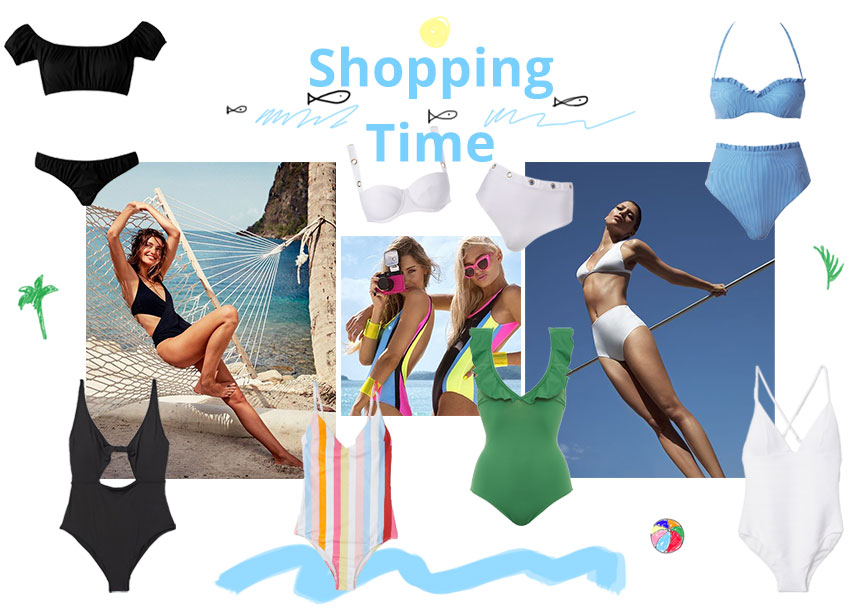 Μαγιό:Μαύρα, λευκά ή χρωματιστά, η fashion editor προτείνει!