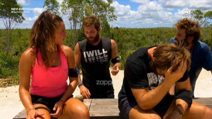 Survivor: Εξοργισμένος ο Παναγιώτης Κωνσταντινίδης με τους συμπαίκτες του! «Εκνευρίστηκα που ο πάγκος…»