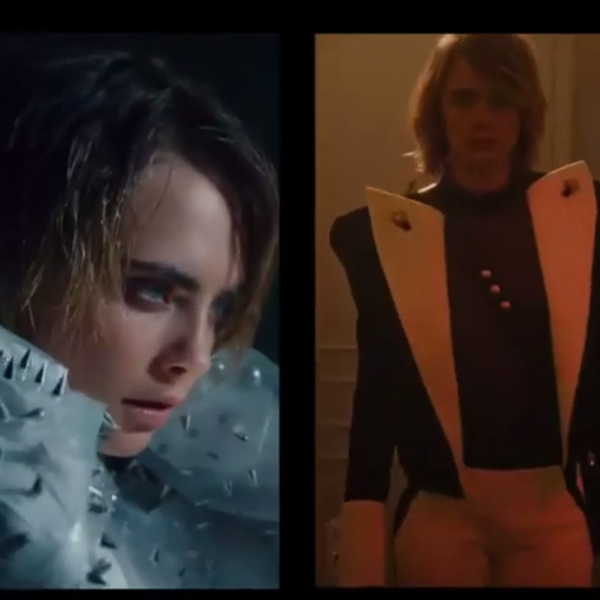 Το fashion video του οίκου Balmain για την capsule συλλογή της Cara Delevingne