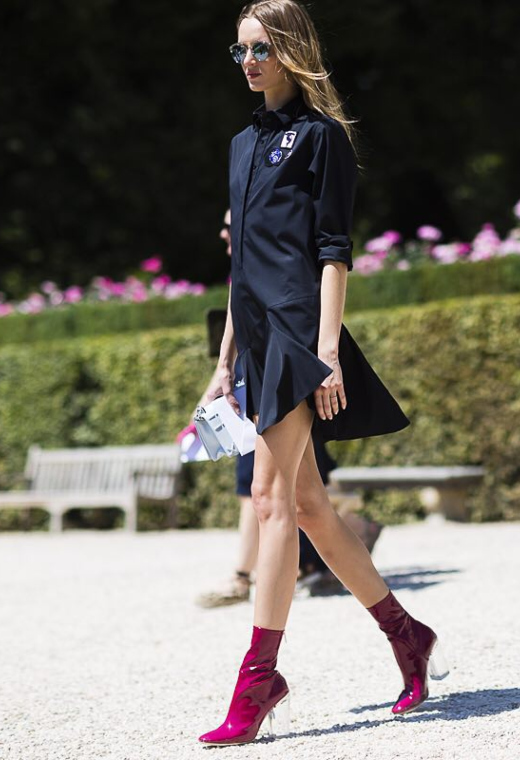 Mιλάνο με color booties