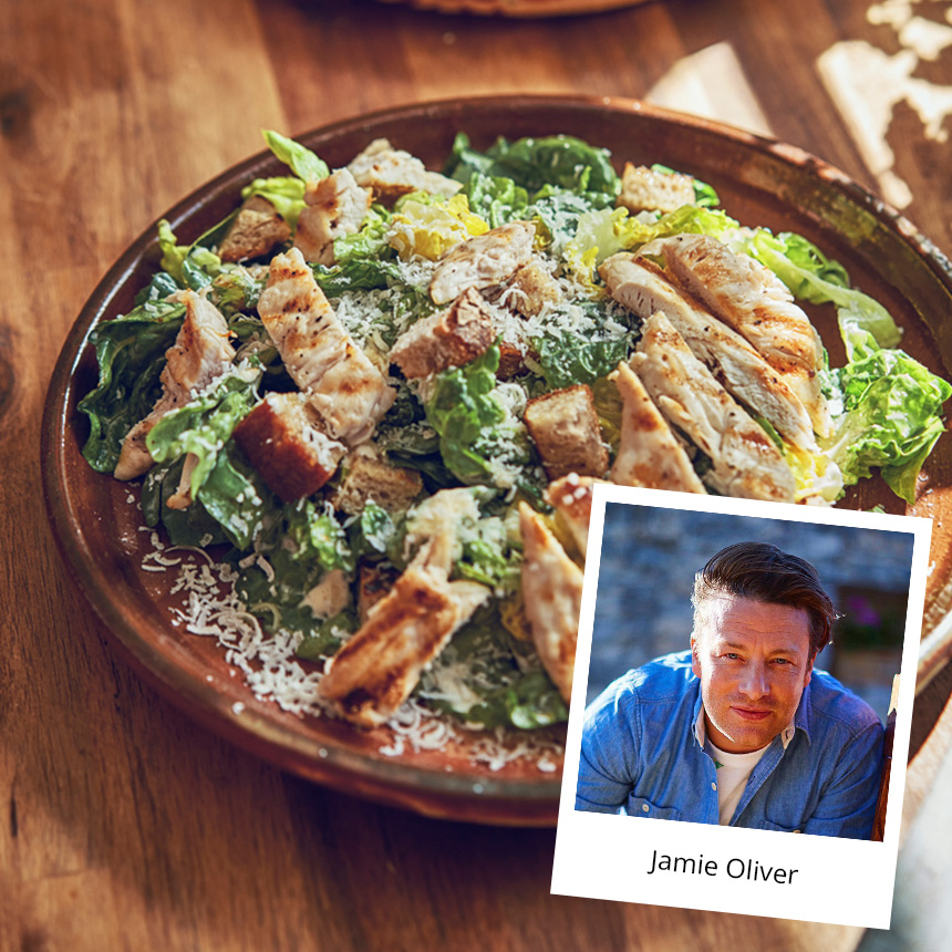 Κοτόπουλο του Καίσαρα από τον Jamie Oliver