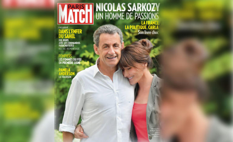 Ο Σαρκοζί ψήλωσε στο εξώφυλλο του Paris Match! Πιο ψηλός και από την Κάρλα Μπρούνι