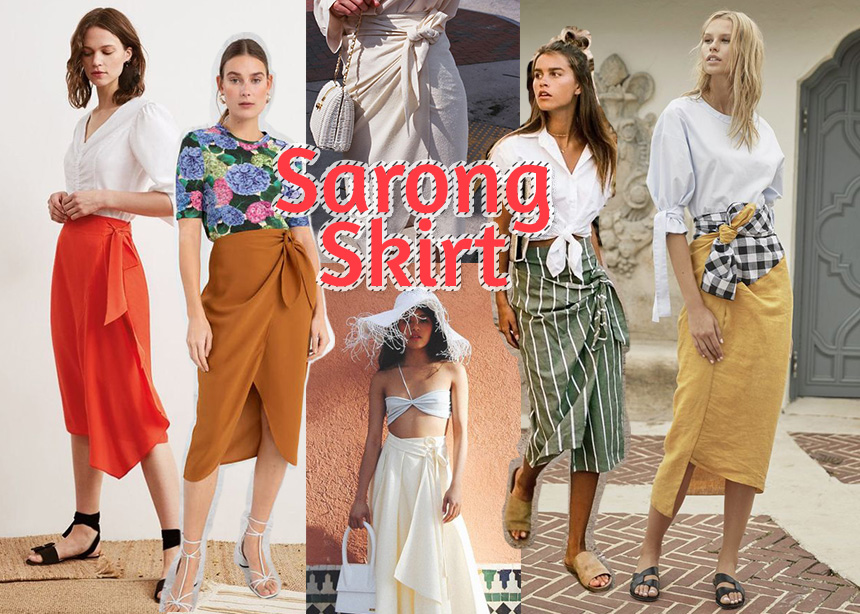 Sarong skirt!Η φούστα που θυμίζει παρεό φοριέται όλη μέρα και εδώ θα δεις πως!