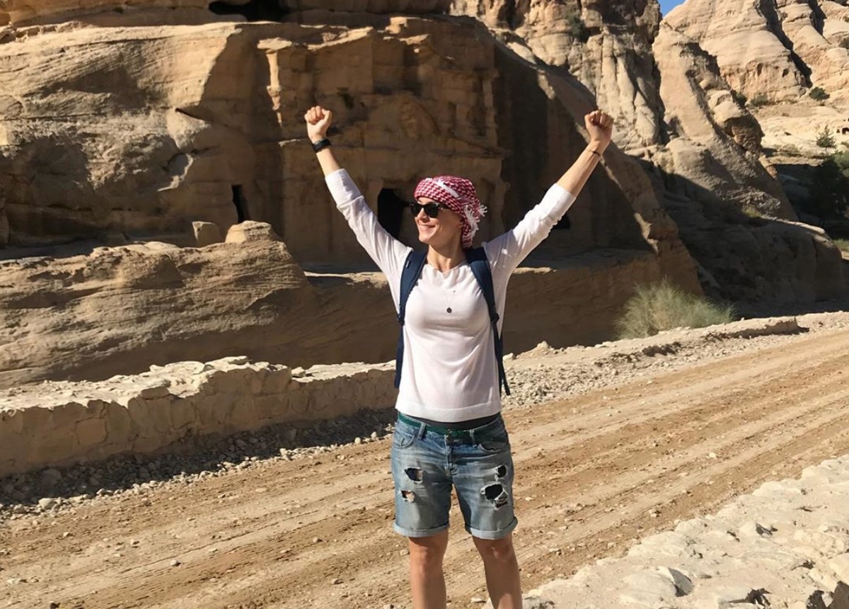 Γιούλικα Σκαφιδά: Το μαγευτικό ταξίδι στην Ιορδανία! [pics]
