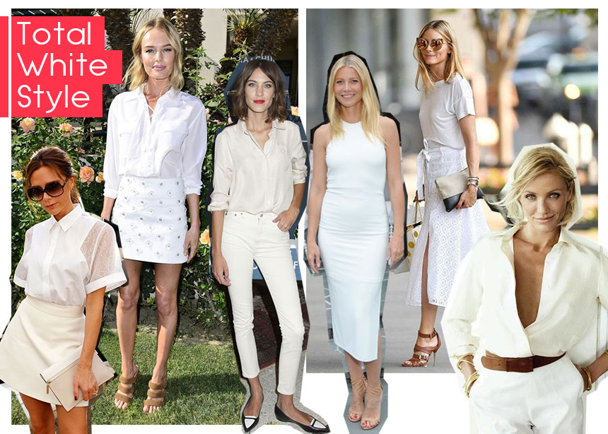 Τotal white: οι διάσημες σου δίνουν styling tips για να το φορέσεις σωστά!