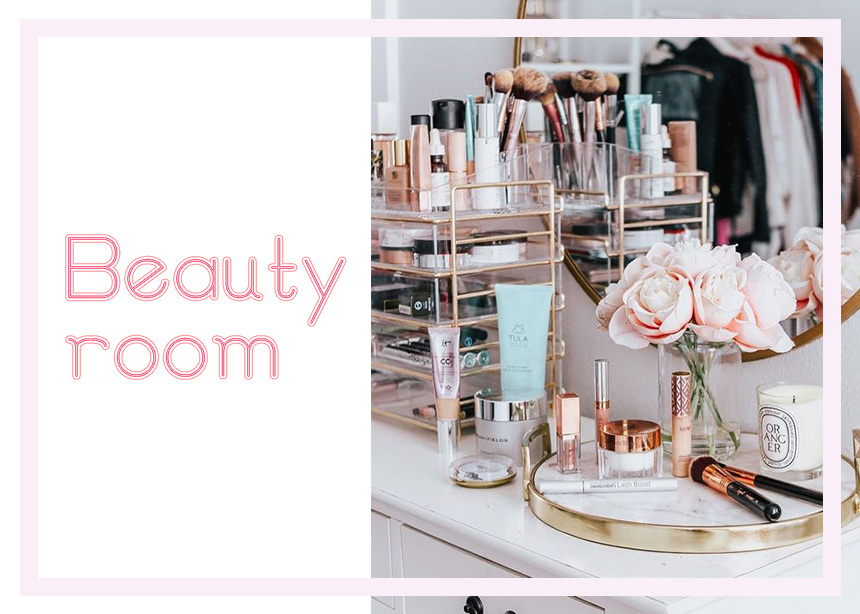 Beauty room: δέκα φωτογραφίες για να φτιάξεις τις πιο stylish beauty γωνιές στο σπίτι σου!