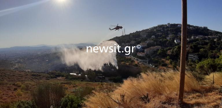 Φωτιά Πεντέλη: Διακοπή κυκλοφορίας στην οδό Δουκίσσης Πλακεντίας!