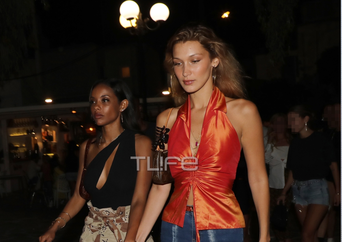 Bella Hadid – Gigi Hadid: Οι τελευταίες βόλτες τους στα σοκάκια της Μυκόνου!