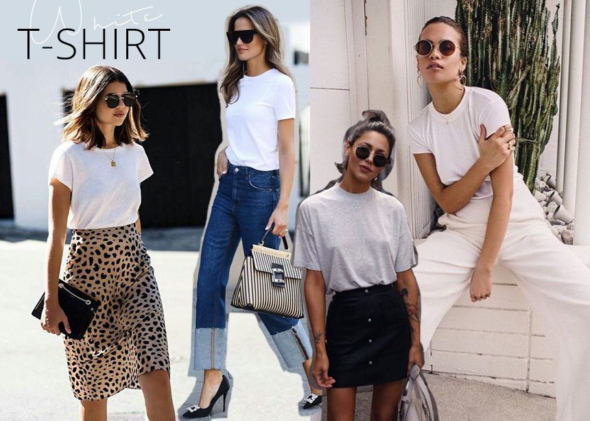 Το λευκό t-shirt μπορείς να το φοράς όλο τον χρόνο και να σε βγάζει πάντα ασπροπρόσωπη!Δες γιατί | tlife.gr