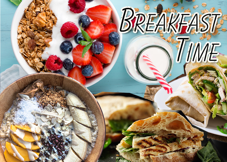 5 (γρήγορες) ιδέες για υγιεινό και νόστιμο πρωινό