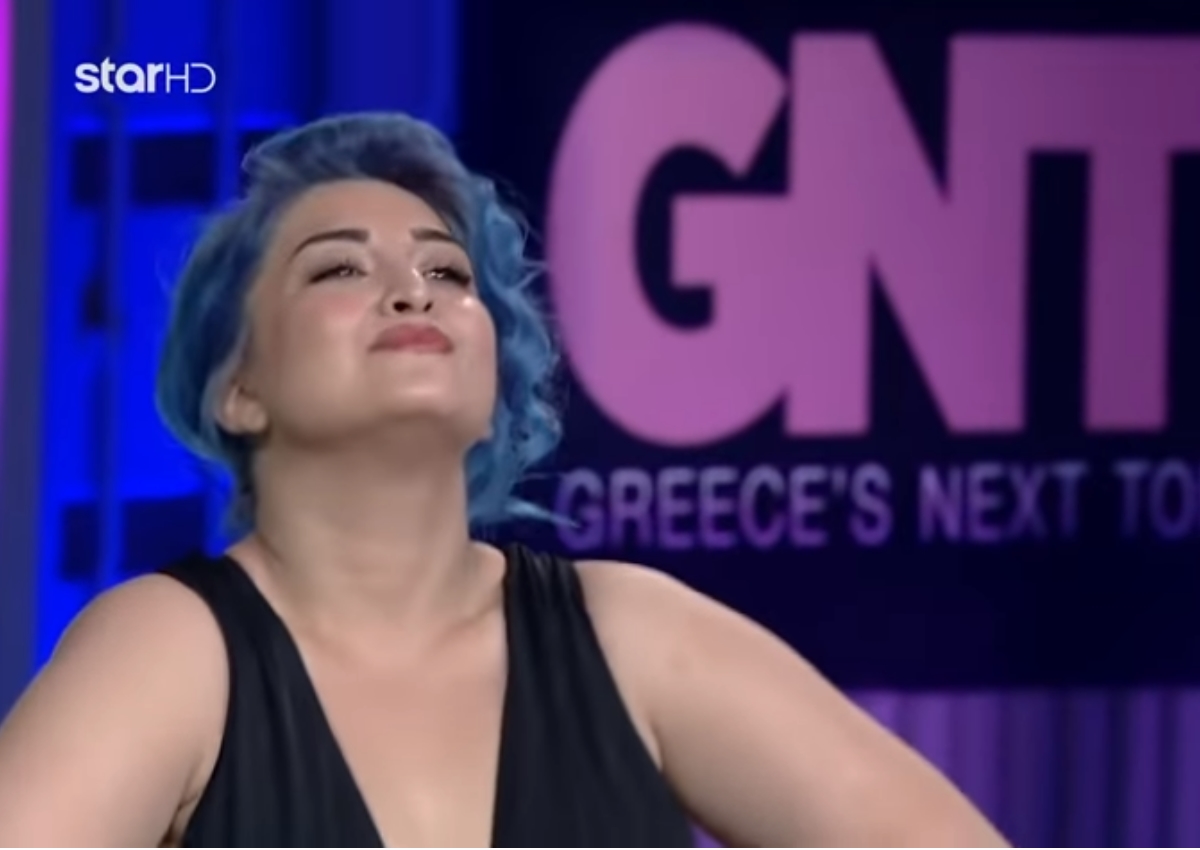 GNTM 2: Το plus size model με τα μπλε μαλλιά που τρέλανε τους κριτές! [video]