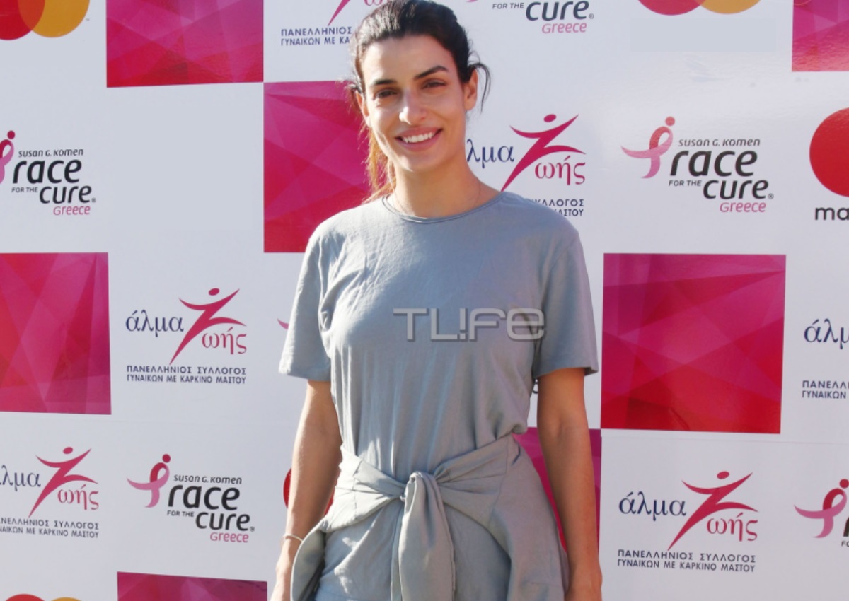 Τόνια Σωτηροπούλου: Φόρεσε τα αθλητικά της και έτρεξε ενάντια στον καρκίνο του μαστού! [pics]