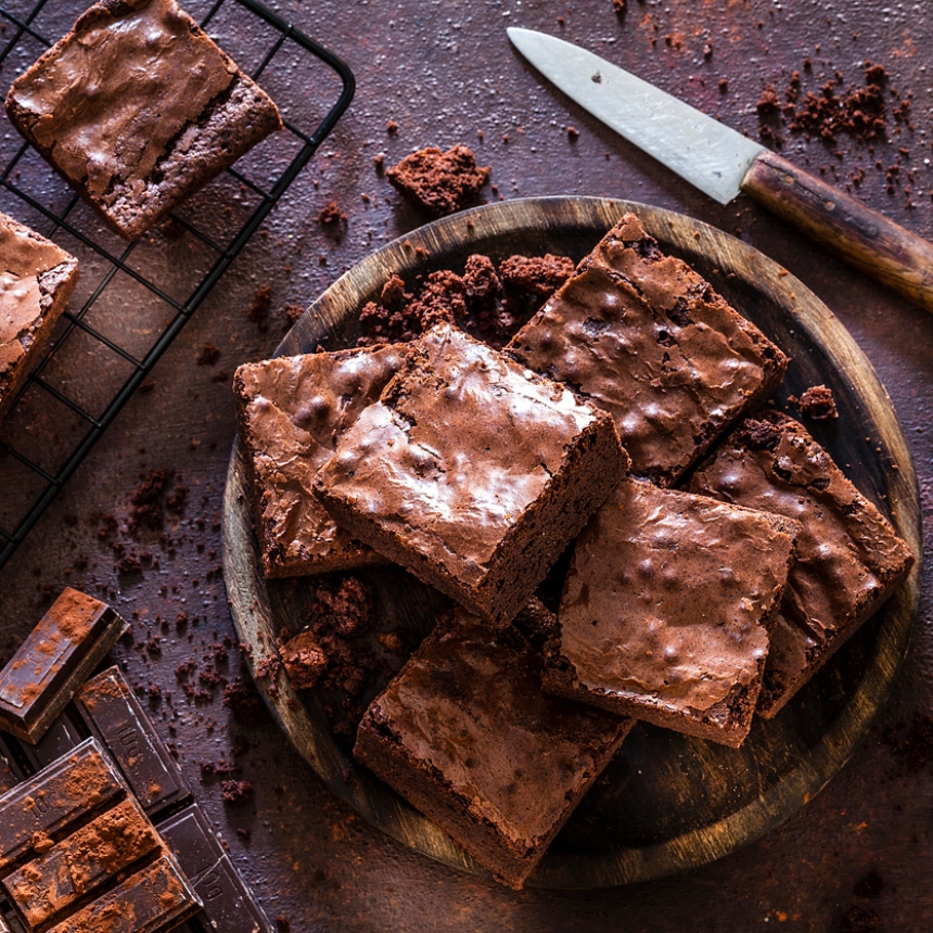 Λαχταριστά brownies στο φούρνο