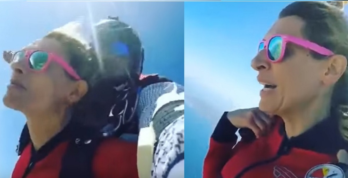 Ζέτα Δούκα: Έκανε ελεύθερη πτώση από τα 11.000 πόδια με τον σύντροφό της, για να γιορτάσουν την επέτειό τους! Video