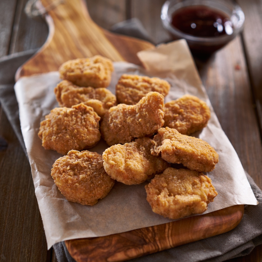 Σπιτικά Nuggets κοτόπουλου στο φούρνο