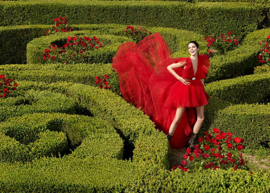 H Kendall Jenner και η Chiara Ferragni στην campaign Giambattista Valli x H&M