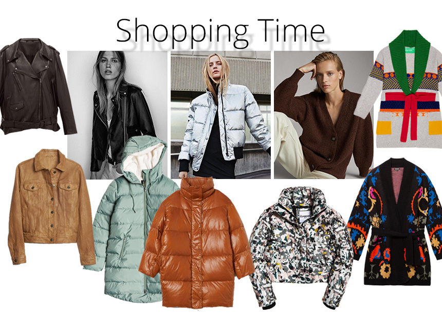 Shopping time: Ζακέτες, leather jacket και ζεστά μπουφάν για τα πρώτα κρύα!