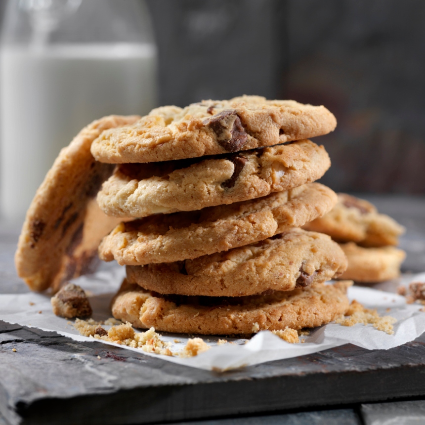 Cookies με φυστικοβούτυρο