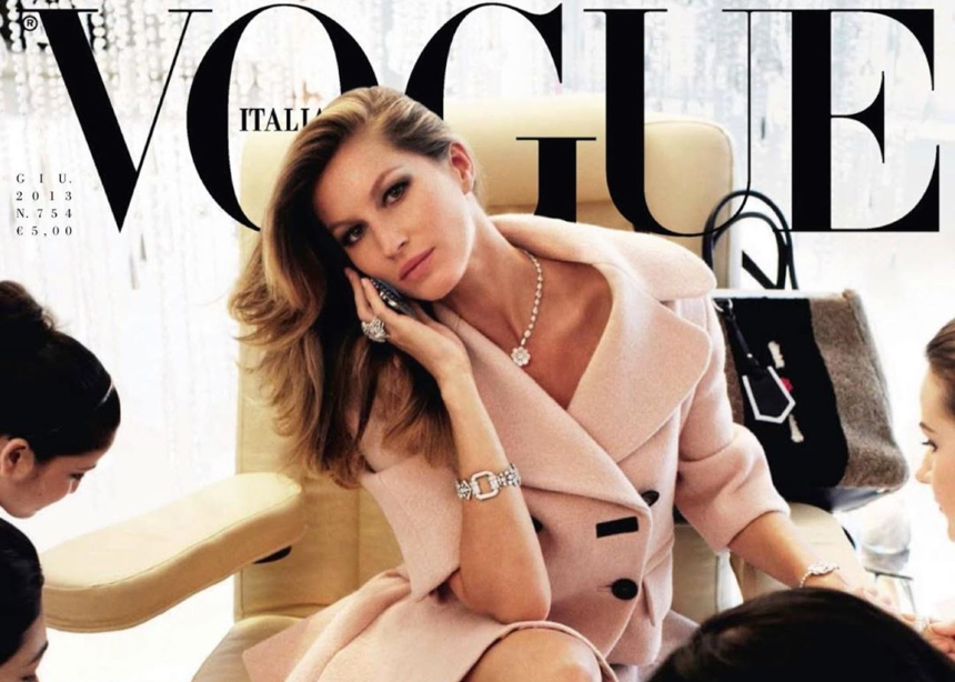 Η Gisele έχει τα περισσότερα Vogue εξώφυλλα της δεκαετίας!