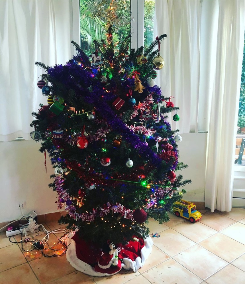 Αθηναΐς Νέγκα: Το ιδιαίτερο χριστουγεννιάτικο δέντρο που στόλισε και σίγουρα δεν έχεις ξαναδεί!