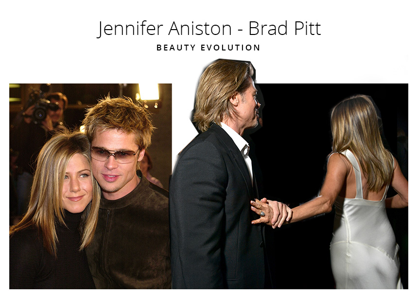 Jennifer Aniston- Brad Pitt: το beauty evolution του ζευγαριού που θέλουμε να δούμε ξανά μαζί!