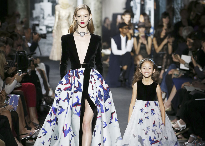 O οίκος Elie Saab σχεδιάζει την πρώτη του συλλογή για παιδιά!