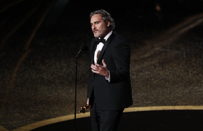 ΟΣΚΑΡ 2020: Συγκίνησε ο Joaquin Phoenix  – «Ήμουν κάθαρμα όλη μου την ζωή, ήμουν εγωιστής»