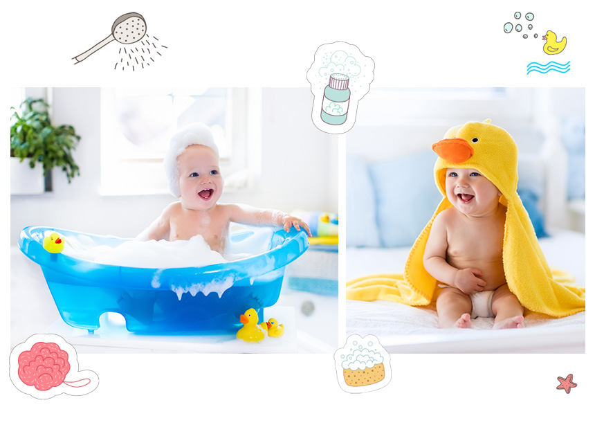 Α, μπέμπη, μπλουμ! 7 tips για το πρώτο μπάνιο του μωρού σου